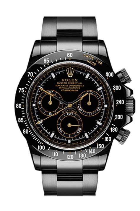 black rolex pvd|rolex cosmograph daytona black dial.